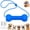 Medium * 1PC, variant on Dog Teeth Cleaner, Dog Dental Mouth Prop with Textured Rubber Bite Block and Control Cord, Pet Teeth Brushing Aid for Small, Medium and Large Dogs
