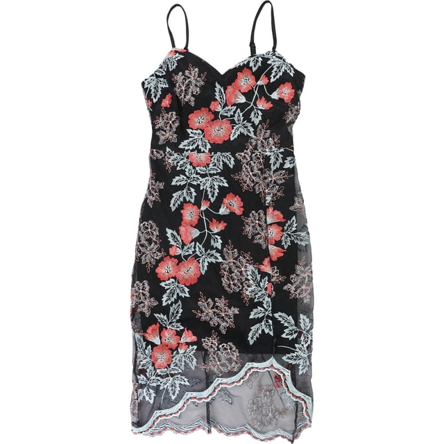 GUESS Vestido Vaina Floral Mujer, Multicolor, 6