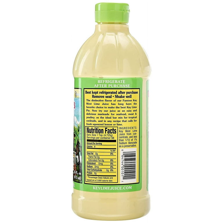 Nellie's key lime juice hot sale