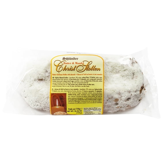 Schlunder Butter Stollen with Almonds (26.4 ounce)