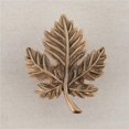 thumbnail image 1 of Acorn Manufacturing DQ4GP Artisan Collection Feuille Bouton&44; Musée d'Or, 1 of 1