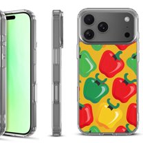 For iPhone 17 Pro Shockproof Protective Phone Case, by OneToughShield - Bell Pepper