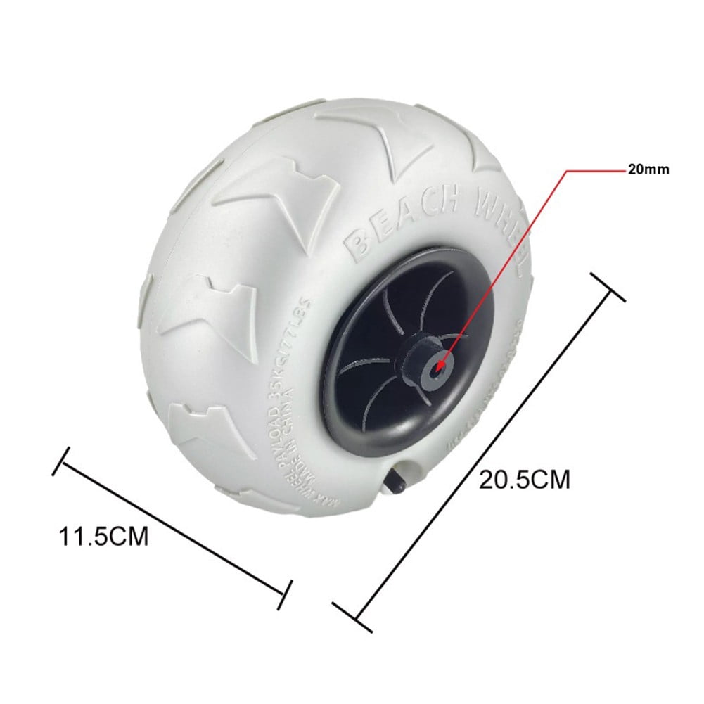 Beach Outdoor Activities Balloon Kayaking Tires Camping Carts Wheels Inflation Pressure 2-4PSI Multi-Purpose Application