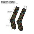 thumbnail image 2 of Naloa Play Game3 Thigh High Socks Extra Long Stretchy Sock Women Over Knee High Opaque Stocking Daily Wear, 2 of 6