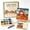 B, variant on National Park Scenery DIY Mosaic Tile Craft Kit, Adult Handmade Art Set, Relaxing Home Wall Decor for Family Party & Holiday Display (A)