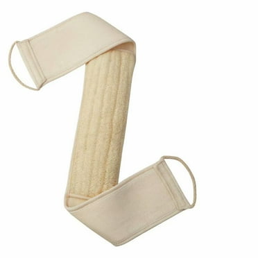 Natural Loofah Exfoliating Back Scrubber For Shower (Large), Loofah Sponge Pads , Deep Clean & Invigorate Your Skin, For Men and Women