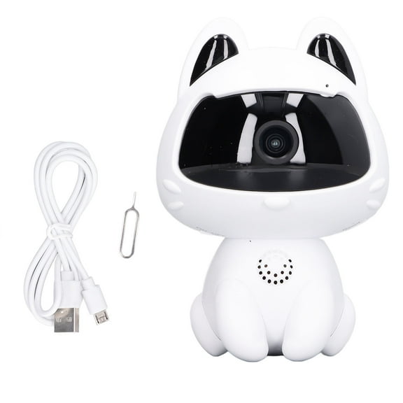 Wireless Security Camera Motion Detection Two Way Voice Robot Pet Shape Indoor Monitoring Camera