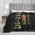 thumbnail image 3 of Dd-214 Navy Alumni Ultra-Soft Micro Fleece Blanket Soft Comfortable Flannel Blanket Available for Bed Couch Living Room, 3 of 5