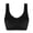 Black, variant on Seamless Sports Bras for Women Built Up Brassiere Tank Top Wireless Stretch Yoga Bra with Removable Pads