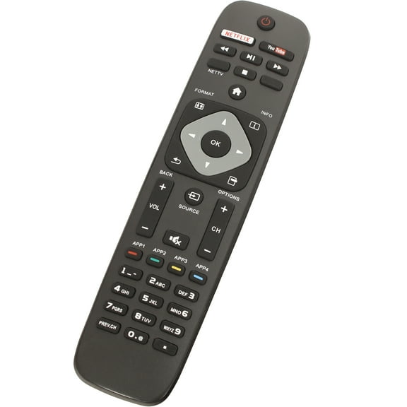 Mimotron Generic Universal Remote Control only for Most Philips Smart TV (URMT41JHG003, URMT41JHG006, NH500UP, NH503UP)