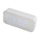 thumbnail image 3 of Altavoz Bluetooth con despertador, altavoz inalámbrico portátil multifuncional de alto volumen para exteriores y hogar, color blanco, 3 of 15