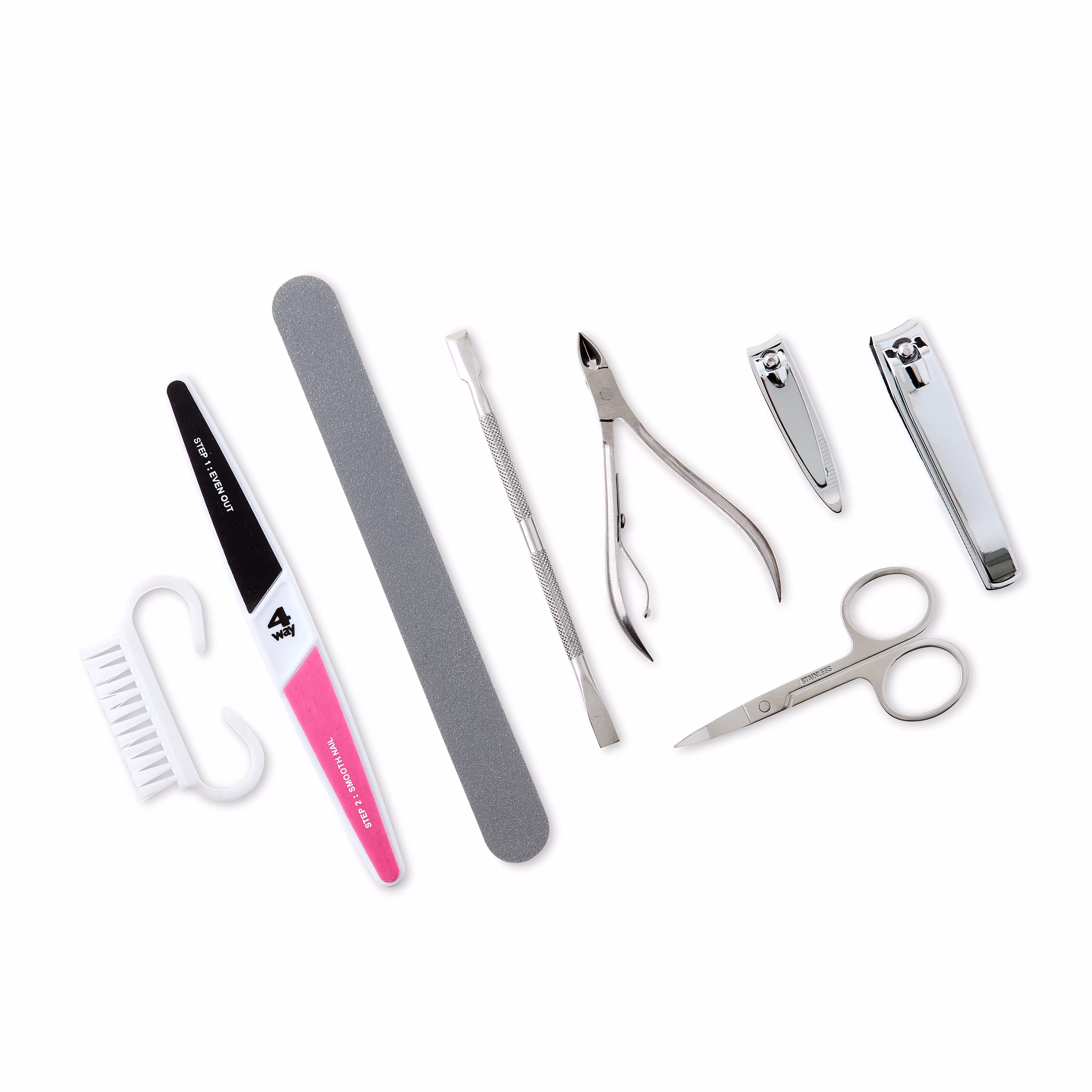 Equate Tip-to-Toe Pedicure Kit, 8 Pieces