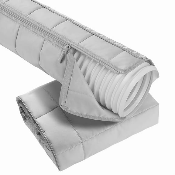 Portable Air Conditioner Hose Cover, Zipper Insulated AC Sleeve for 5In & 5.9In Exhaust Hose, Tube Duct Vent Wra