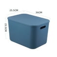 thumbnail image 2 of KONTONTY Storage Cube Organizer with Lid and Handles 2pcs Capacity Box for Clothes and Essentials Stylish Home Closet, 2 of 8