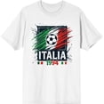 thumbnail image 3 of World Cup 1994 Italia Adult White Crew Neck Short Sleeve Tee-XXL, 3 of 4