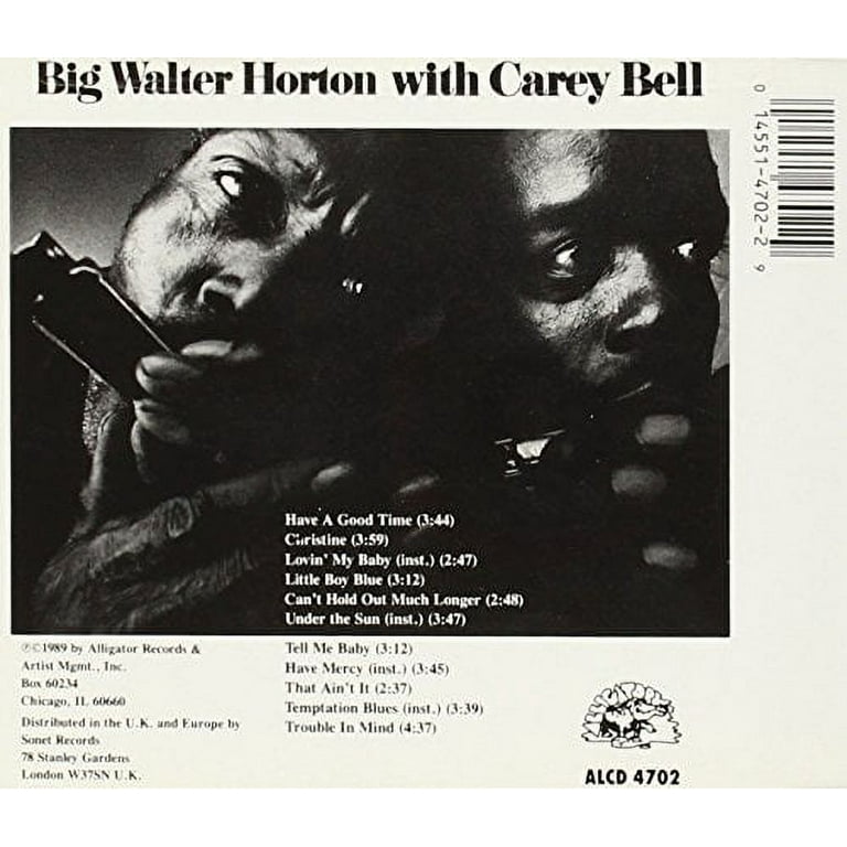 洋楽 Big Walter Horton With Carey Bell Big Walter Horton With Carey Bell – Big Walter Horton With Carey