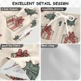 thumbnail image 2 of FORMRS Boys Swim Trunks Quick Dry Mesh Liner Boardshorts Sizes XS-XL, Beige Christmas Gift Pattern, 2 of 7
