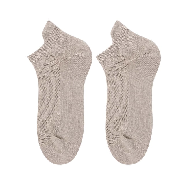 Chaussettes Rétro Tendance pour Homme Adulte Adolescent Été Unies Ultra Fines Respirantes