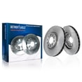 thumbnail image 3 of Detroit Axle - Front Brake Kit for Buick LaCrosse Regal Sportback TourX Chevrolet Equinox Malibu GMC Terrain, Disc Brake Rotors Ceramic Brake Pads w/ Hardware Replacement, 3 of 7