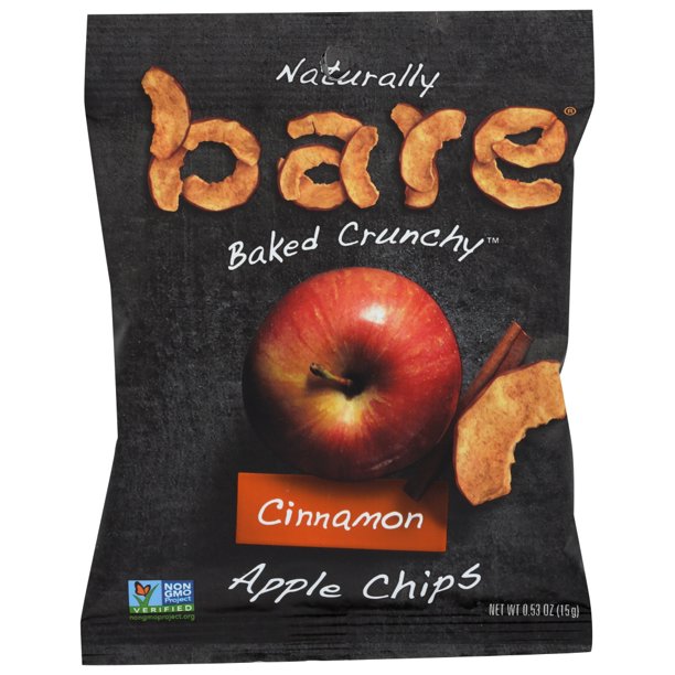 Bare Fruit Cinnamon Apple Chips Case Of 24 Walmart Walmart