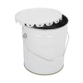 thumbnail image 3 of Tnarru Metal Paint Can Paint Storage Container with Handle with Lid Multifunctional for Adhesives Craft Industrial Home DIY Projects 10L, 3 of 8