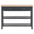 thumbnail image 2 of vidaXL Sideboard Black 110x35x80 cm MDF, 2 of 5