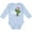 AE-Light Blue, variant on Inktastic Feliz Navidad Christmas Cactus in Santa Hat Boys or Girls Long Sleeve Baby Bodysuit