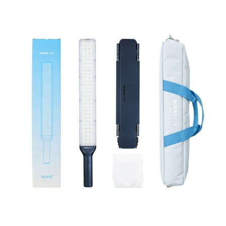 NanLite Wand Full-Color RGBW LED Light Stick, Midnight Blue