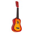 thumbnail image 1 of Greeniant Mini regalo de instrumento musical de guitarra acústica de 6 cuerdas de 21 pulgadas Accesorios para instrumentos musicales Atardecer 21 pulgadas, 1 of 1