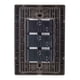 thumbnail image 3 of Placa Armada Inox 3 Apagadores Sencillos 1 Modulo Plata 5Pzs plateado 12cm, 3 of 3