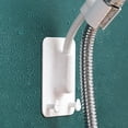 thumbnail image 5 of Shower Head Handset Holder Wall Mounted Drill-Free Adhesive Shower Head Holder Adjustable Wall Attachable Shower Head Holder Bathroom Vacuum Suction Bracket, 5 of 10