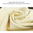 thumbnail image 3 of Chamois Cloth,(7"x6"Pack of 5),Natural Leather,Eyeglasses Cloths,Suitable for Glasses, Jewelry,Piano, Musical Instruments,Phone Computer TV,Tableware,Cars,Camera,etc., 3 of 4