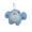 Blue, variant on Cute Pink Plush Keychain Toy, Soft Stuffed Animal Bag Charm, Adorable Cartoon Plushie for Kids & Adults, Perfect for Backpacks, Purses, and Gifts, 3.74 Inches