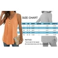 thumbnail image 5 of MOSHU Plus Size Tank Tops for Women Henley Sleeveless Shirts Summer Button Down Womens Tops, 5 of 7
