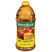 White House 100% Apple Juice, 64 fl. oz. Bottle