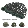 thumbnail image 1 of Helmet Net, 1PC Army Green Cotton Helmet Camouflage Net Cover Luggage Strap Rack Expansion Organizer Net for M1 M35 M88 Helmet, 1 of 8
