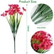 thumbnail image 3 of 20 paquetes de flores artificiales para exteriores, resistentes a los rayos UV, flores falsas que no se destiñen, arbustos verdes de plástico sintético, decoración de caja de ventana para porche y jardín Zhivalor CZJJ-HQ3-1, 3 of 7