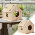 thumbnail image 6 of DIY Wooden Birdhouse Kit for Kids - Paint and Build Your Own Birdhouse with Brush and Screws for Outdoor Activity, 6 of 6