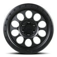 thumbnail image 2 of Lock Off-Road 50CAL 17X9 5X127 +0mm Matte Black W/ Black Ring Wheel Rim 17" Inch, 2 of 3