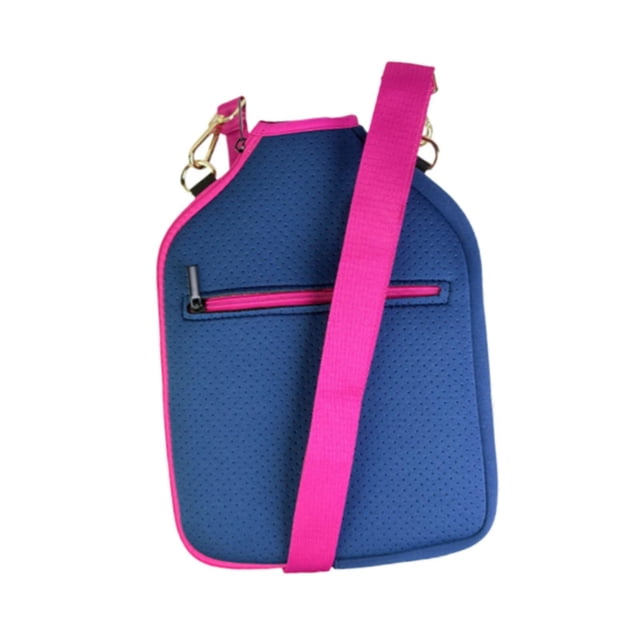 fastboy Neoprene Paddle Cover Case with Shoulder Blue Storage Racket Carrier Strap Sleeve Blue 20x28cm