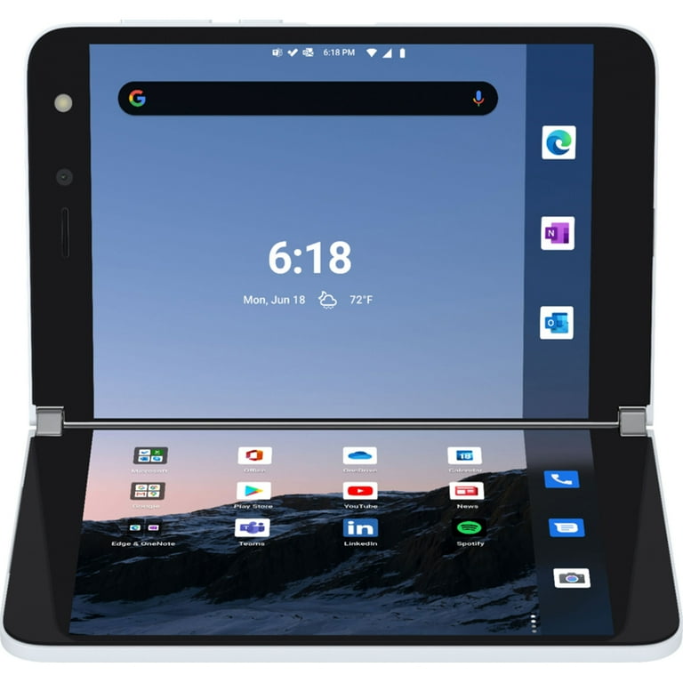 Microsoft Surface Duo 128GB Folding 2 Screen Smartphone- Glacier - Unlocked Microsoft Surface Duo 128GB Folding 2 Screen Smartphone- Glacier - Unlocked