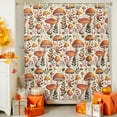 thumbnail image 4 of Thanksgiving Shower Curtains for Bathroom, Retro Mushroom Autumn Foliage Plant Waterproof Fabric Shower Curtain for Bathroom Bathtub Decoration, Machine Washable, 54x"78", 4 of 9
