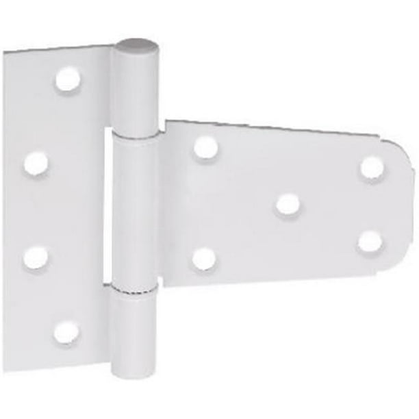 N342568 3.5 in. White Gate Hinge