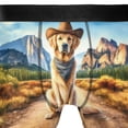 thumbnail image 4 of Welcome Fall Western Cowboy Golden Retriever Enjoys Majestic Autumn All Over Print Boxer Briefs Underwear for Men Dad Goldens Dog Lover Gifts Idea - 01007, 4 of 6