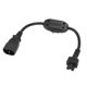 thumbnail image 1 of Power Extension Cable with On Off Switch Waterproof Safe 0.3 Meter Long IEC320 C14 to IEC320 C5 Adapter Cable, 1 of 4