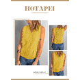 thumbnail image 4 of HOTAPEI Womens Tank Top Casual Sleeveless Tops Lace Tunic Tank Tops V Neck Summer Shirts Blouse, 4 of 7