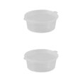 thumbnail image 2 of Maytalsory 1/2/3/5 50 Pieces Household Bakery Single Use Bowl Dustproof Food Fruit Box Soup Rice Seasoning Storage Jar Cup Container 100ML 2PCS, 2 of 6