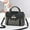 Black, variant on Women's Tote Bag Large Capacity Shoulder Bag Crossbody Purse Soft Leather Handbag Fashion Messenger Bag Everyday Carry