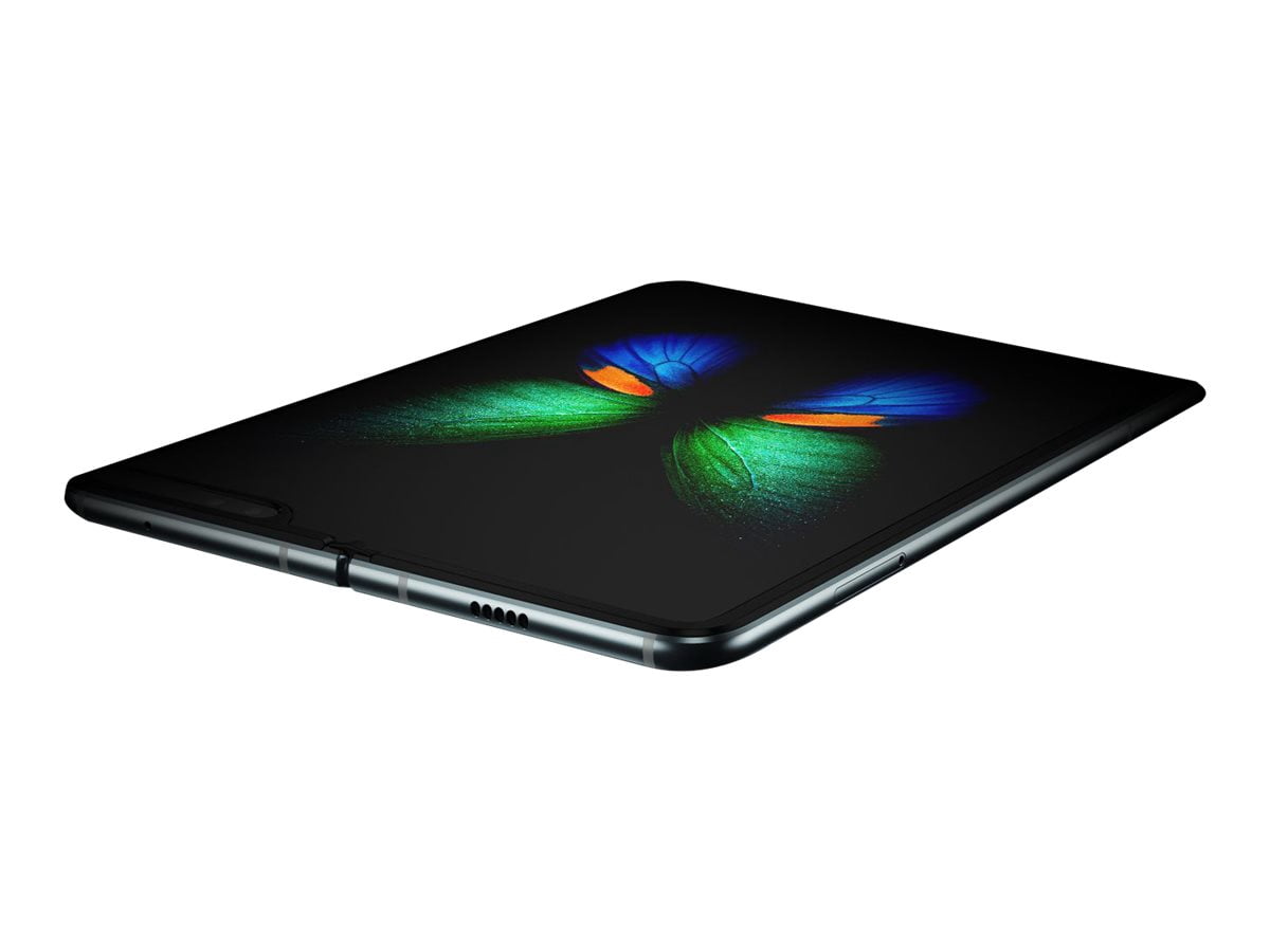 Samsung Galaxy Fold 512 GB Smartphone, 7.3" Dynamic AMOLED QXGA+ 2152 x 1536, 12 GB RAM, Android 9.0 Pie, 4G, Space Silver
