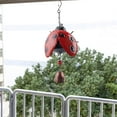 thumbnail image 7 of 1pc Metal Ladybug Wind Chime Lucky Wind Bell Rustic Home Ornaments for Garden Yard Patio Indoor Outdoor Hanging Decoration, 7 of 7